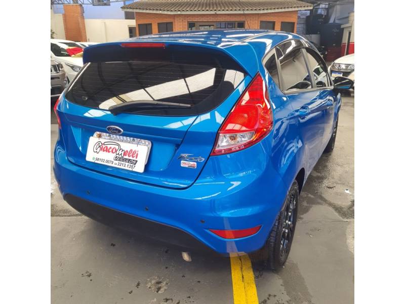 FORD - FIESTA - 2015/2015 - Azul - Sob Consulta