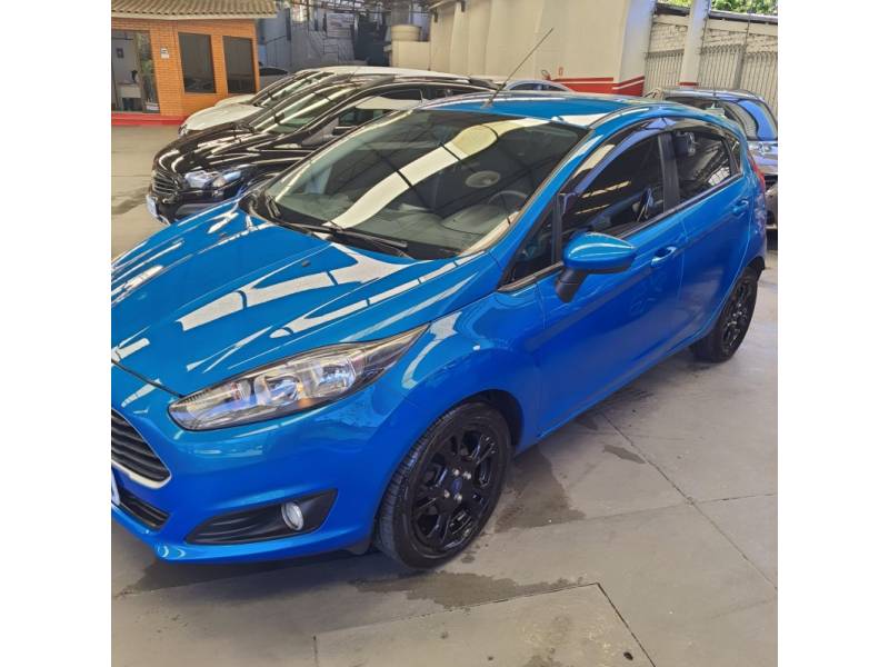 FORD - FIESTA - 2015/2015 - Azul - Sob Consulta