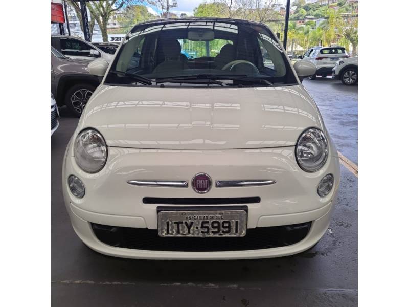 FIAT - 500 - 2013/2013 - Branca - Sob Consulta