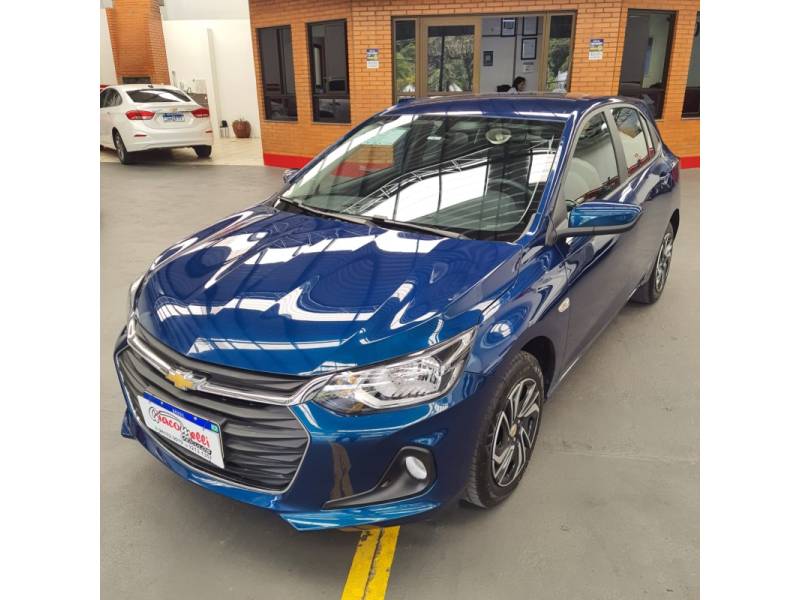 CHEVROLET - ONIX - 2024/2025 - Azul - Sob Consulta