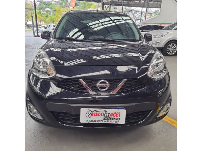 NISSAN - MARCH - 2018/2018 - Preta - Sob Consulta