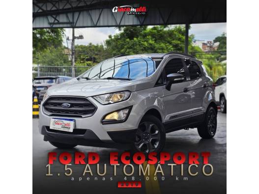 FORD - ECOSPORT - 2019/2019 - Prata - Sob Consulta