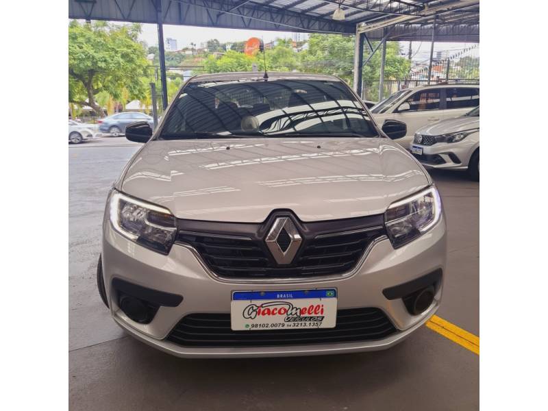 RENAULT - LOGAN - 2023/2023 - Prata - Sob Consulta