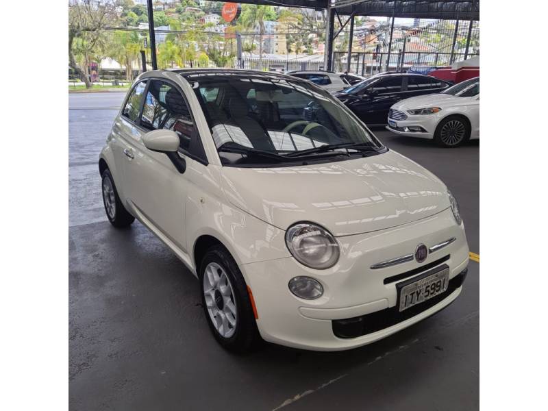 FIAT - 500 - 2013/2013 - Branca - Sob Consulta