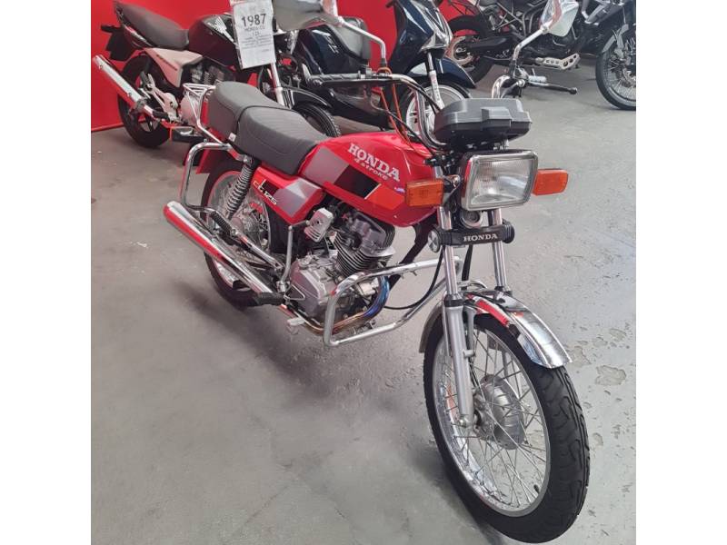 HONDA - CG 125I - 1987/1987 - Vermelha - Sob Consulta