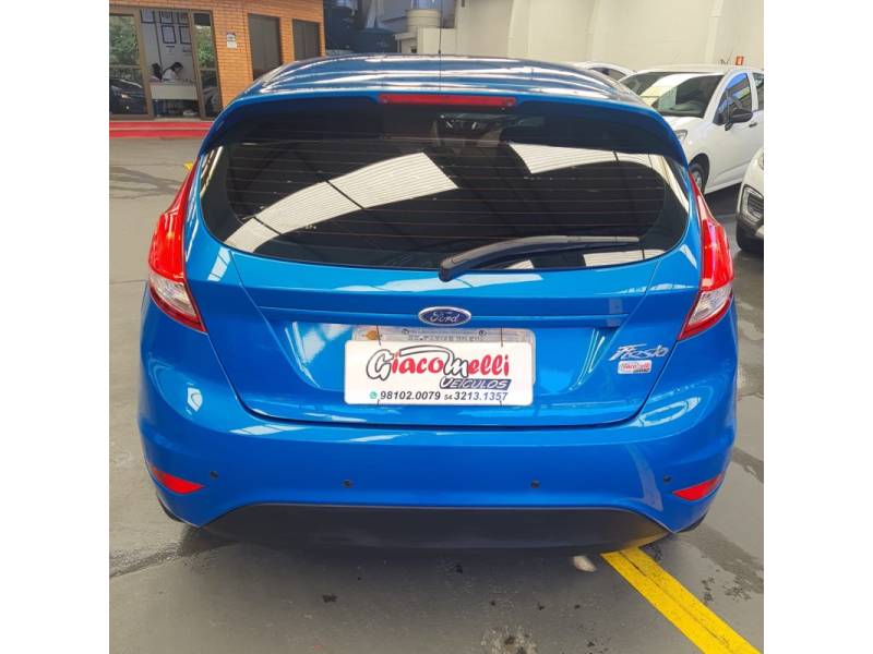 FORD - FIESTA - 2015/2015 - Azul - Sob Consulta