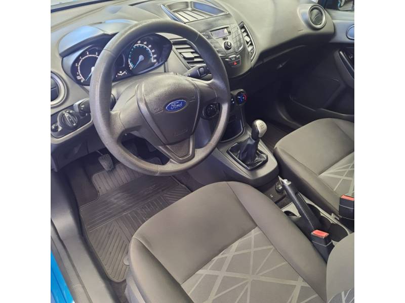 FORD - FIESTA - 2015/2015 - Azul - Sob Consulta