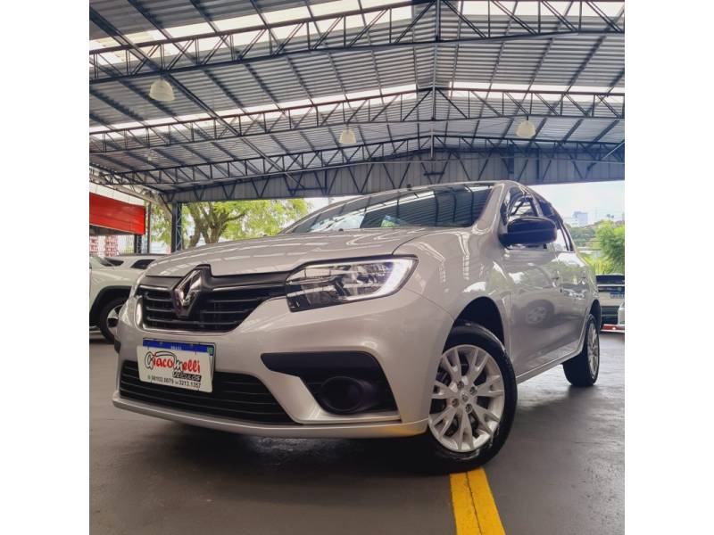 RENAULT - LOGAN - 2023/2023 - Prata - Sob Consulta